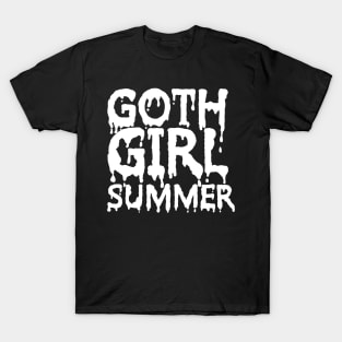 Goth Girl Summer T-Shirt